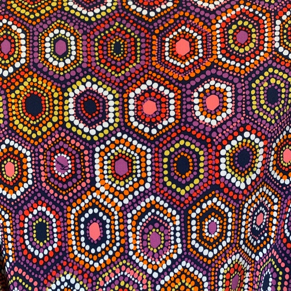 Trina Turk Archer Geometric Print Wrap dress - Picture 7 of 7